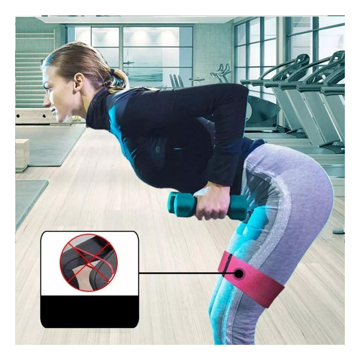 Set de 3 Bandas Elásticas de Fitness!