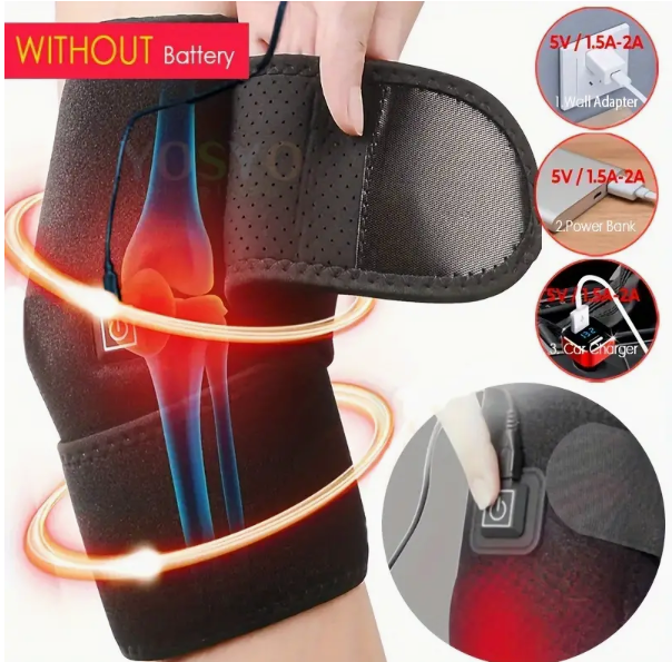 Rodillera Térmica con Calor – Alivio y Soporte para tus Rodillas