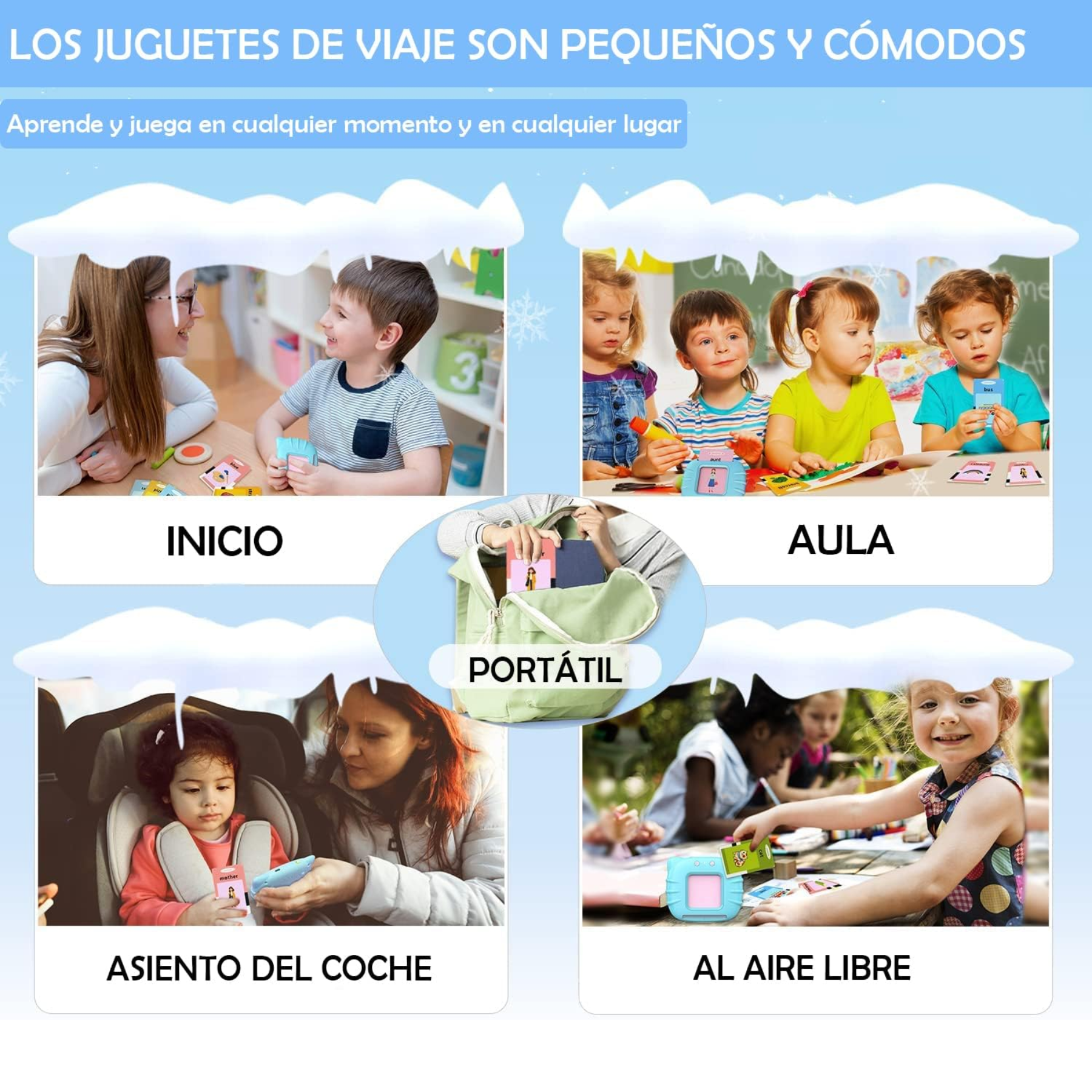 Juguete Aprendizaje Español/ingles Niños