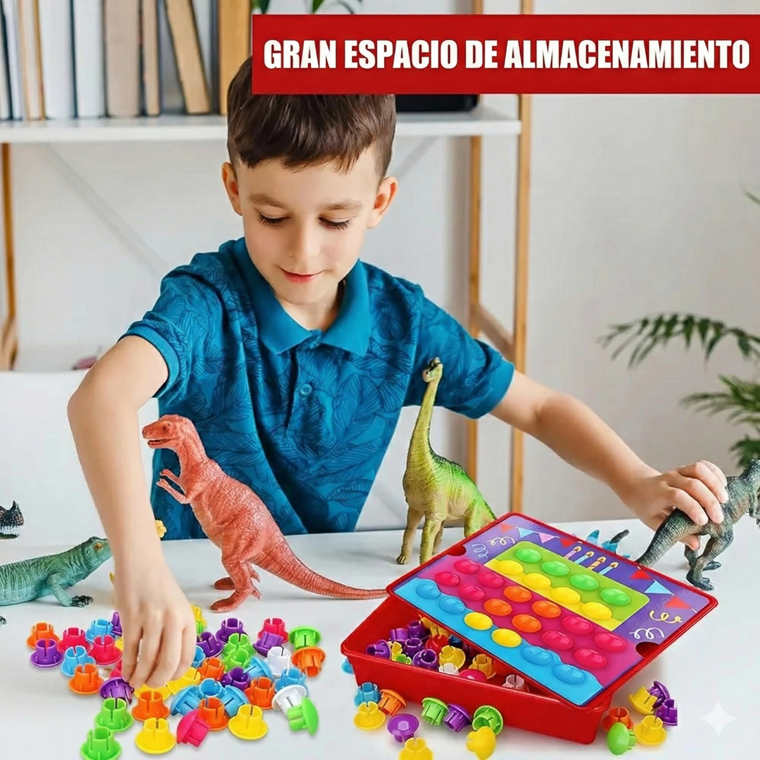 Juego Didactico Colores Button Idea