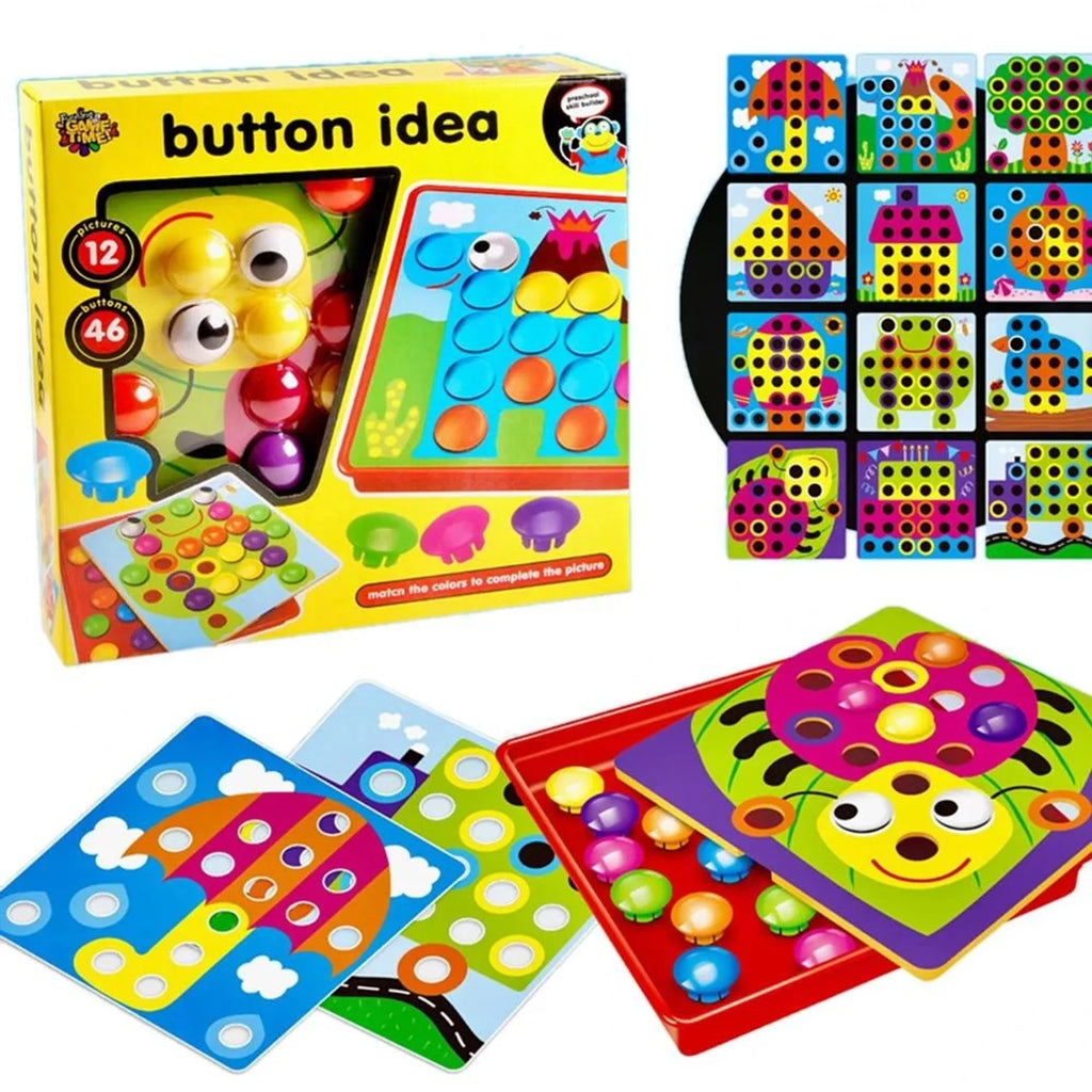 Juego Didactico Colores Button Idea
