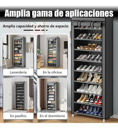 Zapatera Organizador Vertical 10 Niveles
