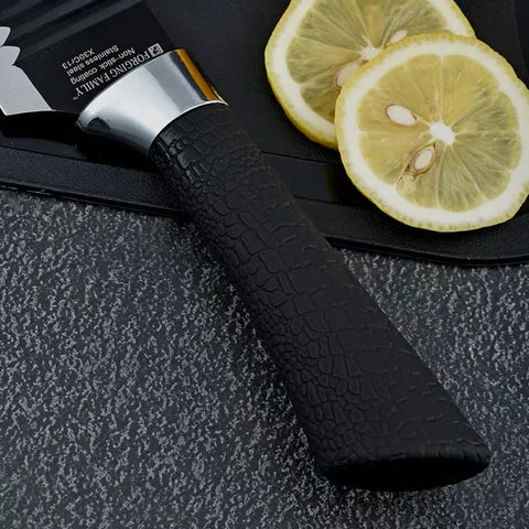 Set De Cuchillos Negro